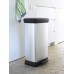 CURVER DECO BIN 50L Odpadkový kôš 39 x 29 x 73 cm strieborný 02162-582