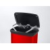 CURVER Odpadkový kôš Decobin Pedal, 73 x 39 x 29 cm, 50 l, červený, 02162-931