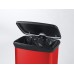 CURVER Odpadkový kôš Decobin Pedal, 73 x 39 x 29 cm, 50 l, červený, 02162-931