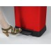 CURVER Odpadkový kôš Decobin Pedal, 73 x 39 x 29 cm, 50 l, červený, 02162-931