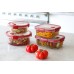 CURVER SMART COOK 0,9L dóza 20 x 15 x 7 cm transparentná/červená 00114-472