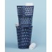 CURVER OCEANA 55L Kôš na bielizeň 42,6 × 34,5 × 60,1 cm, modrý 00520-Z99