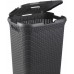 CURVER STYLE 60L Kôš na špinavú bielizeň 44,8 x 61,5 x 34,1 cm, tmavo sivý 00707-308