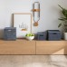 CURVER KAYA 19L Úložný box kocka 28 × 28 × 28 cm, modrosivý 17213764