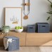 CURVER KAYA 19L Úložný box kocka 28 × 28 × 28 cm, modrosivý 17213764