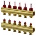 Danfoss FHF-6F súprava zberač + rozdeľovač so 6 vývodmi 3/4 "AG 088U0526