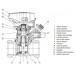 Danfoss Leno MSV-BD vyvažovací ventil, DN15, vnútorný závit 003Z4001