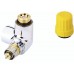 Danfoss RA-URX ventilové teleso chróm, pripojenie 2x R1 / 2 "013G4030