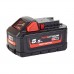 Milwaukee M18 FBTS75-552X Pásová brúska 2x5.5 Ah, HD Box 4933479615