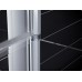 RONAL SLM5 Mobility dvere v normálnej výške, pravý, 80cm,aluchrom/CristPerly SLM51D0805044