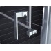 RONAL SLM5 Mobility dvere v normálnej výške, pravý, 80cm,aluchrom/CristPerly SLM51D0805044