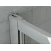 RONAL TOPK TOP-Line zalamovacie dvere 90 cm, aluchrom / Durlux TOPK09005022