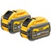 DeWALT DCB132X2 XR FLEXVOLT 54 V sada (2× 9,0 Ah batérie + duálna nabíjačka DCB132)