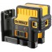 DeWALT DCE085D1R Päťbodový laser s červeným lúčom 1x2,0Ah 10,8V