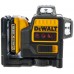 DeWALT DCE089D1R Aku krížový laser 360 ° 10,8 V 2,0Ah, červený lúč (1x2,0Ah/10,8V 30/60m)