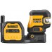 DeWALT DCE822NG18 Aku Krížový laser s olovnicou zelený XR (18V/bez aku)kufor Tstak