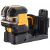 DeWALT DCE822NG18 Aku Krížový laser s olovnicou zelený XR (18V/bez aku)kufor Tstak