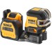 DeWALT DCE825NG18 Laser krížový s 5timi bodmi. lúče, zelený lúč (18V/bez aku) kufor