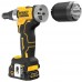 DeWALT DCF414E2GT Aku nitovačka 6.3mm (18V/2x1,7Ah) PowerStack), Tstak