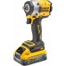 DeWALT DCF921H2T Aku rázový utahovák 1/2" (610Nm/18V/2x5,0Ah PowerStack) kufor Tstak