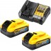 DeWALT DCG409H2T Aku uhlová brúska (125mm/18V/2x5,0Ah PowerStack) kufor Tstak