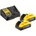 DeWALT DCK2050H2T Combo sada (DCD805+DCF850+DCB115+18V/5,0Ah PowerStack)kufor Tstak