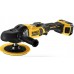 DeWALT DCM849P2 Aku rotačná leštička 125-180 mm XR (18V/2x5,0Ah) Taška