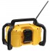 DeWALT DCR029 Aku Rádio napájané 230 V alebo XR batériou 10,8 V, 12 V a 18 V a FLEXVOLT