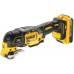 DeWALT Aku bezuhlíkové oscilačná multibrúska XR Li-Ion 2x 2,0Ah DCS355D2