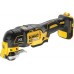 DeWALT DCS355N Aku bezuhlíková oscilačná brúska (18V/bez aku) + sada príslušenstva