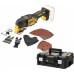 DeWALT DCS355NT Aku oscilačná brúska (18V/bez aku a nabíjačky) kufor Tstak