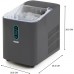 DOMO Výrobník ľadu kompresorový 120W, 1l, šedý DO1132IB