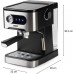 DOMO Espresso kávovar pákový, čierny DO1138K