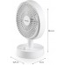 DOMO Stolný USB aku ventilátor s osciláciou DO8151