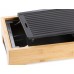 DOMO Bamboo Style Stolný elektrický gril Plancha (36x14cm/1000W) DO9270G
