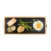 DOMO Bamboo Style Stolný elektrický gril Plancha (36x14cm/1000W) DO9270G