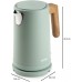 DOMO WOOD YOU Rýchlovarná kanvica (1,7l/2200W) nerez, zelená DO9282WK
