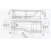 IDEAL Standard CONNECT vaňa 170 x 70/55 cm s IWS, pravá E020201