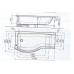 IDEAL Standard CONNECT vaňa 170 x 90/70 cm s IWS, pravá E020401