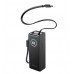 EcoFlow RAPID Powerbanka (25 000 mAh, 170 W) 2×100 W vstavaný USB-C kábel – čierna