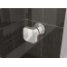 RONAL ECP2 ECO-Line dvojkrídlové dvere, 80cm, aluchrom / číre sklo ECP208005007