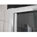 RONAL ECP2 ECO-Line dvojkrídlové dvere, 80cm, aluchrom / číre sklo ECP208005007