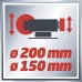 EINHELL Brúska mokrosuchá TC-WD 150/200 4417240