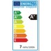 SAPHO LED žiarovka 7W, E27, 230V, teplá biela, 520lm LDB156