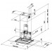 Franke Glass Linear-BK FGL 7015 BK XS komínový odsávač pár, nerez/sklo 110.0152.540
