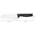 Fiskars Hard Edge Nôž Santoku, 16cm 1051761