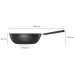Fiskars Hard Face Wok hlboká panvica 28cm 1075523