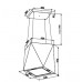 Frankle Polyedro FPD 4506 I XS ostrovčekový odsávač pár 42cm 110.0154.551