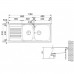 Franke Galileo GOX 621/2, 1160x510 mm, nerezový drez + sifón 101.0178.740
