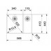 Franke Centinox CMX 160-34-17/2, 565 × 440 mm, nerezový drez 122.0363.276